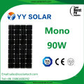 90W / 100W barato Mono panel solar para el sistema de ventilación